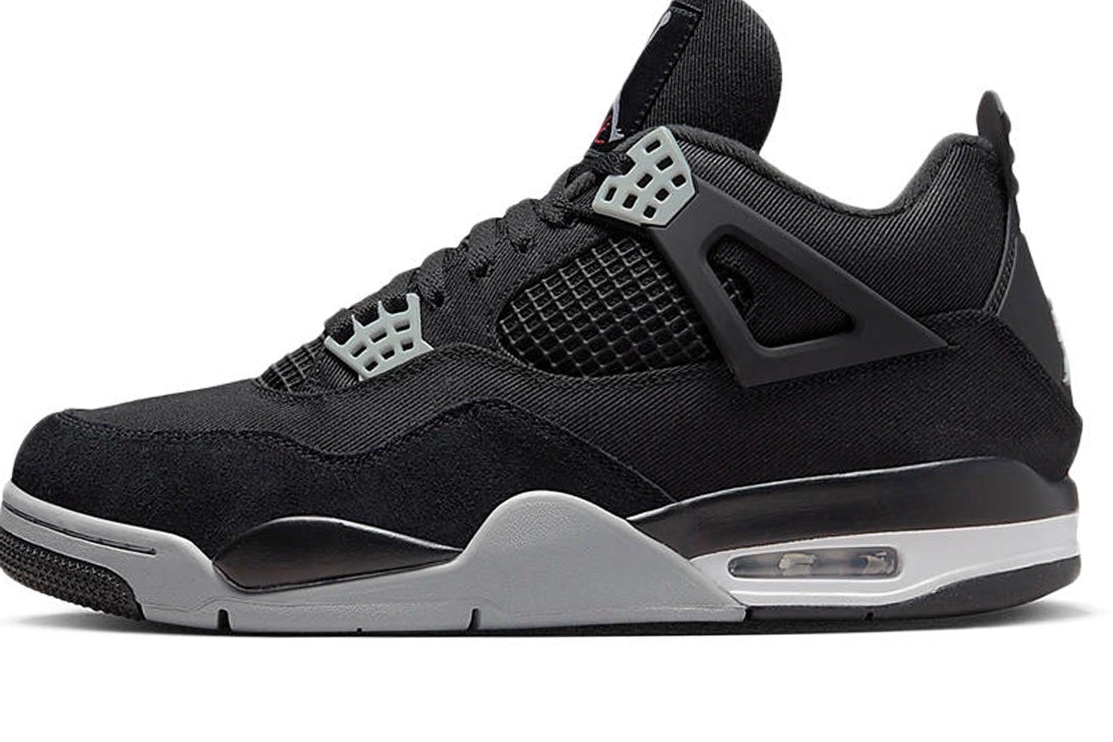 Air Black Jordan 4 SE Canvas Retro 0723